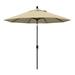 California Umbrella 9 Aluminum Patio Umbrella in Antique Beige