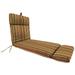 Outdoor 22 x 72 x 4 Chaise Cushion