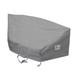 Shield Platinum Circular 3-Layer Water Resistant Outdoor Sofa Cover - 89/45x36x38 Grey Melange