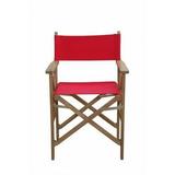 Anderson Teak Director Folding Armchair with Canvas