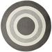 Colonial Mills NT11R084X084 7 ft. Crescent Round Rug Gray