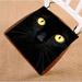 GCKG Black Cat in The Dark Chair Pad Seat Cushion Chair Cushion Floor Cushion with Breathable Memory Inner Cushion and Ties Two Sides Printing 16x16inch