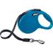 FLEXI 12kg (25Lbs) 3 Meter (10Ft) XS New Classic Tape Retractable Dog Lead Blue