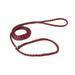 Braided Poly Dog Leads Slip Style Kennel Pet Leash O Ring 5ft Long Choose Color (Red/Black - 36 Pack)
