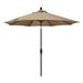 California Umbrella 9 ft. Olefin Aluminum Single Vent Tilt Market Umbrella