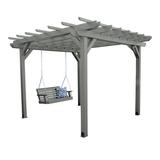 Highwood Bodhi 10 x 12 Pergola with Weatherly 5ft Swing