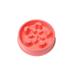 ALPHA DOG SERIES Non-Slip Maze Puzzle Bowl Slow Feeder Interactive Stop Bloat Stop Gas Improve Digestion Dog Bowl for Small and Medium Dogs - CORAL (PINK)
