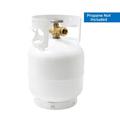 Flame King Portable 5lb Propane Tank Cylinder