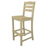 POLYWOODÂ® La Casa Cafe Recycled Plastic Bar Height Side Chair