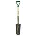 Union Tools 760-47107 14 Blade Length D Grip Closed Back Drain Spade 27 Handle Steel & Ash- Poly