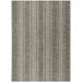 SAFAVIEH Courtyard Robert Striped Indoor/Outdoor Area Rug 9 x 12 Light Grey/Black