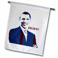 3dRose Obama Hope - Presidents - Patriotic Art - Garden Flag 12 by 18-inch