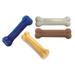 Dog Bone Chew Toys 4pc Set Dental Chicken Bacon Original Flavors Pick Kit Size (Petite - 4 )