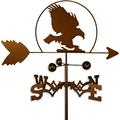 SWEN Products Inc Handmade Bald Eagle Bird Weathervane