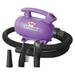 Xpower B-55 Portable Home Pet Grooming Force Hair Dryer and Vacuum (Purple)