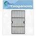 BBQ Grill Cooking Grates Replacement Parts for Master Chef T420 - Compatible Barbeque Cast Iron Grid 16 3/4