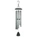 Outdoor Living and Style 44 Silver Signature Sonnets Family Outdoor Patio Garden Wind Chime