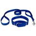 Country Brook DesignÂ® Martingale Nylon Collar & Double Handle Leash - Royal Blue - Small