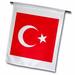 3dRose Flag Turkey - Turkish red and white crescent moon and star Mediterranean Anatolia Asia Minor country - Garden Flag 12 by 18-inch