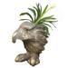 Homestyles Graystone American Eagle Mascot Muggly Mascot Animal Statue Humorous Planter Pot