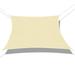 Sunshades Depot 12 x 20 180GSM Sun Shade Sail Rectangle Permeable Canopy Tan Beige Customize Size Available Commercial For Patio Garden Preschool Kindergarten Playground Outdoor Facility Activities