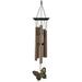 Woodstock Wind Chimes Signature Collection My Butterfly Chime 21 Bronze Wind Chime BFC
