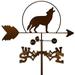 SWEN Products Inc Handmade Wolf Howling at the Moon Weathervane
