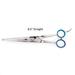 Professional Dog Grooming Shears Ball Tip Straight Curved Choose 7.5 or 8.5 (8.5 Straight)