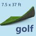 ALLGREEN Golf 7.5 x 37 FT Artificial Grass for Golf Putts Indoor/Outdoor Area Rug