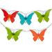 Northlight 10-Count Vibrantly Colored Summer Butterfly Outdoor Patio String Light Set 9ft White