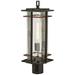 Minka Lavery San Marcos 20 1/2 High Black and Copper Outdoor Post Light