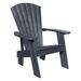 Capterra Casual Recycled Plastic Adirondack Chair Greystone