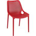 Compamia Air Outdoor Patio Dining Chair in Red
