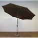 11 x 8 ft. Premium Market Umbrella - Durango Frame Kona Brown Canopy