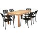 International Home Amazonia Oosterdam 7 Piece Patio Dining Set