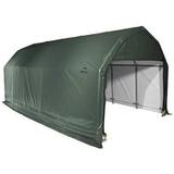 ShelterCoat 12 x 28 ft. Garage Barn Green STD