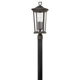 3 Light Large Outdoor Post Top Or Pier Mount Lantern In Traditional Style 10 Inches Wide By 22.75 Inches High-Oil Rubbed Bronze Finish-Led Lamping