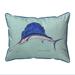 Sailfish Multicolor Polyester 20-inch x 24-inch Indoor/Outdoor Throw Pillow