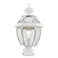 Livex Lighting - Monterey - 1 Light Outdoor Post Top Lantern in Traditional