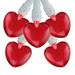 Northlight 20-Count Red LED Mini Hearts Valentine s Day Lights - 4.75ft White Wire