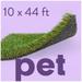 ALLGREEN Pet 10 x 44 FT Artificial Grass for Pet Dog Potty Training Indoor/Outdoor Area Rug