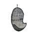 Sunnydaze Cordelia Outdoor Hanging Egg Chair with Cushion - Gray
