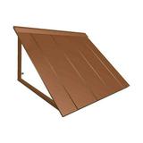 Awntech H23-US-3COP 3 ft. Houstonian Metal Standing Seam Awning Copper - 44 x 24 x 36 in.