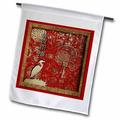 3dRose Crane and Lantern Happy Chinese New Year in Chinese - Garden Flag 12 by 18-inch