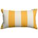 Majestic Home Goods Vertical Stripe Indoor Outdoor Small Decorative Throw Pillow