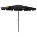 International Caravan 8 Patio Umbrella w/Tilt & Crank (3M Diameter)-Black