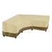 Classic Accessories Veranda Water-Resistant 115 Inch Patio V-Shaped Sectional Lounge Set Cover