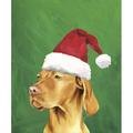 Vizsla - Barbara Van Vliet Christmas Garden Flag