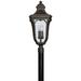 Hinkley Lighting - Three Light Post Top/ Pier Mount - Trafalgar - 3 Light Large