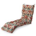 Greendale Home Fashions Outdoor Chaise Lounge Chair Cushion Asbury Park